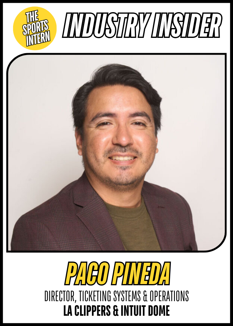 Paco Pineda – Director, Ticketing Systems & Operations, LA Clippers