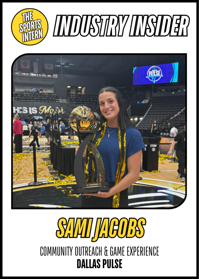 Sami Jacobs – Community Outreach & Game Experience, Dallas Pulse